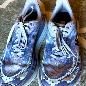 Sz 9 women’s Hoka Stinson 7 trail running shoes in great shape!